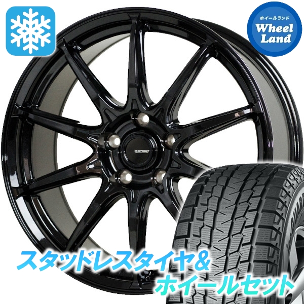 スタッドレスセット ハリアー 10系 全グレード アイスガードSUV G075 215/70R16 100Q Gスピード G-05 MBK