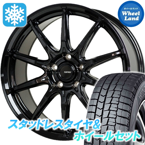 スタッドレスセット カローラ スポーツ 210系 GXグレード ウィンターマックス WM02 195/65R15 91Q Gスピード G-05 MBK