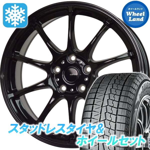 スタッドレスセット CX-3 DK系 アイスガード7 IG70 215/60R16 95Q Gスピード G-07 MBK