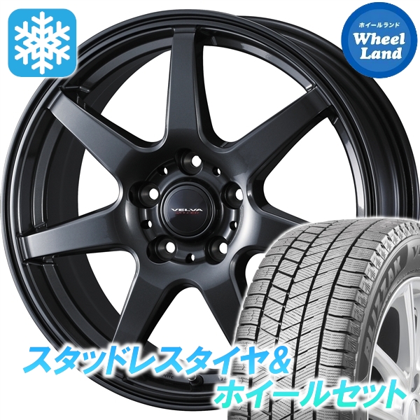 スタッドレスセット オデッセイ RB3、4 ブリザック VRX3 215/55R17 94Q