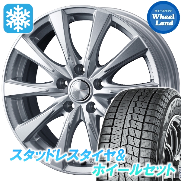 スタッドレスセット エルグランド E52系 アイスガード7 IG70 215/60R17 96Q ジョーカー スピリッツ シルバー