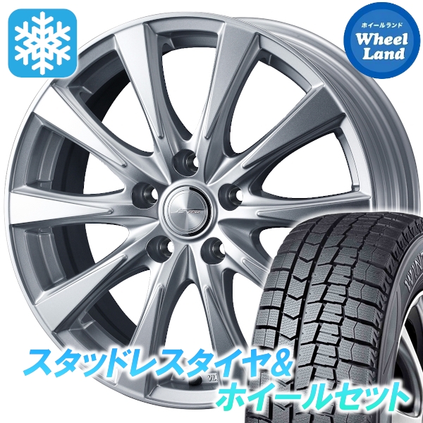 スタッドレスセット トレジア P120系 ウィンターマックス WM02 175/60R16 82Q ジョーカー スピリッツ シルバー