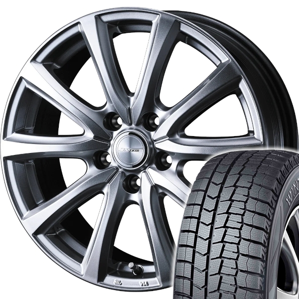 スタッドレスセット アルファード 10系 ウィンターマックス WM02 235/50R18 97Q ジョーカー スマッシュ Si