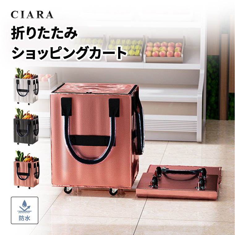 ショッピングカート キャリーカート ショッピングカー アウトドア 手押し車 カート 軽量 買い物カー ...