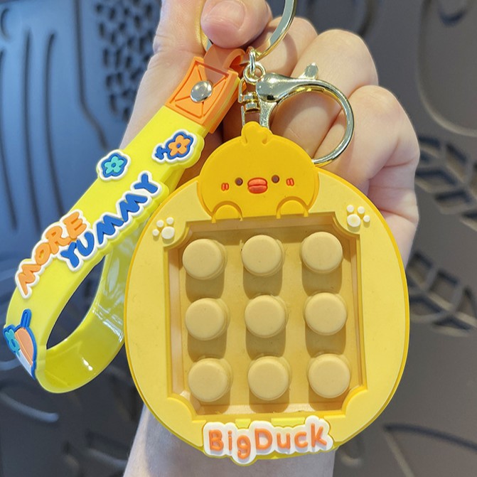 プッシュポップ キーホルダー おもちゃ キッズ 子供 迷路 知育