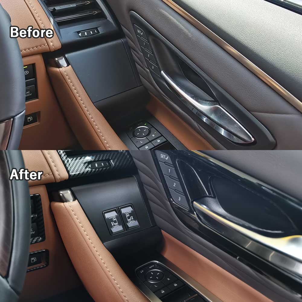 新型アルファード40系 新型ヴェルファイア40系 運転席増設スイッチ
