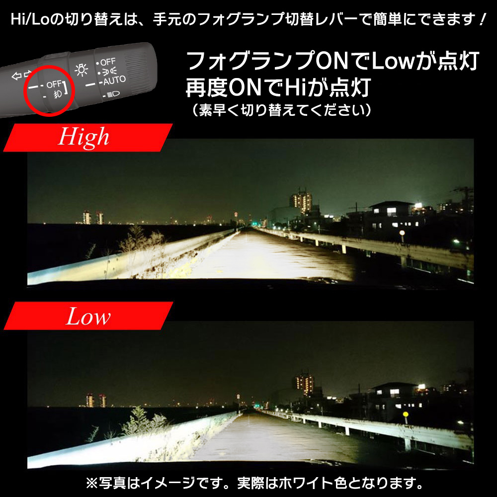 L1B 純正交換用 LEDプロジェクターフォグランプ TOYOTA トヨタ