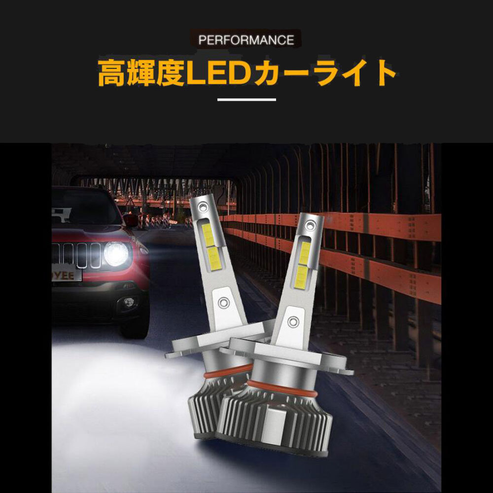 LED H1 M10 LEDヘッドライト バルブ 車用 フォグランプ ホンダ HONDA アクティ/アクティトラック H11.5〜H21.11 8000LM 6000K 2灯｜whiplinks｜02