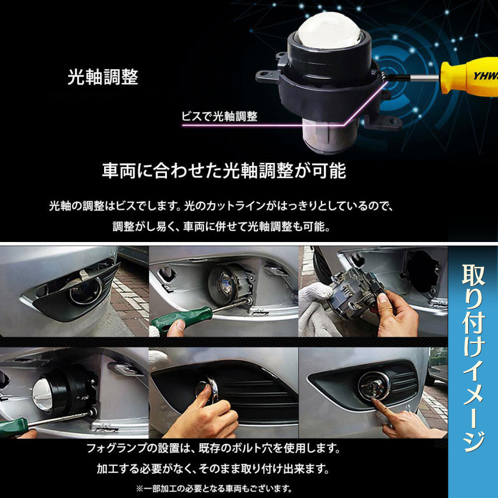 R1 純正 フォグランプ RJ1 純正交換用 プロジェクターフォグランプ SUBARU スバル R1 RJ1