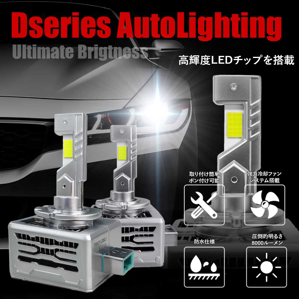 純正HIDをLED化へ 純正HID交換 D3S ヘッドライト バルブ VOLVO