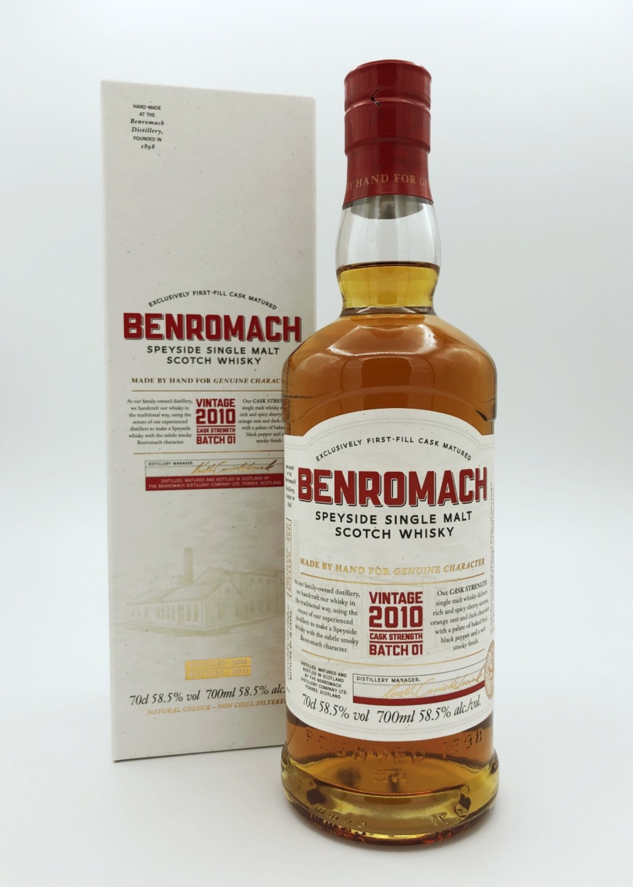 ベンロマック カスクストレングス 2010バッチ1 :benromach-cs2010-001:九郎助商店 - 通販 - Yahoo!ショッピング