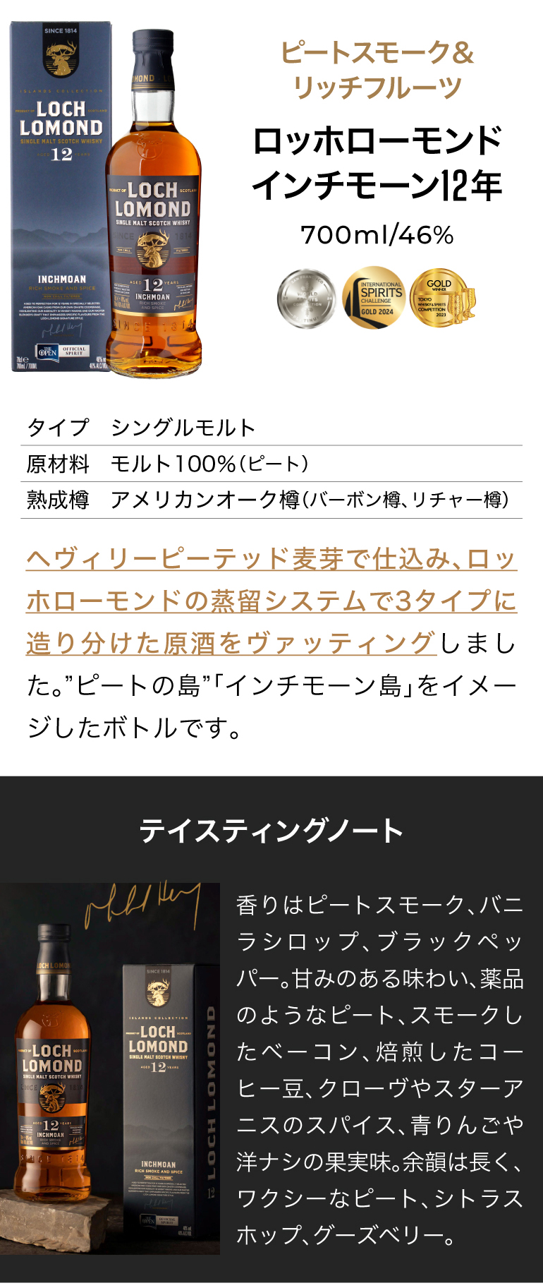 512905 インチモーン 12年
