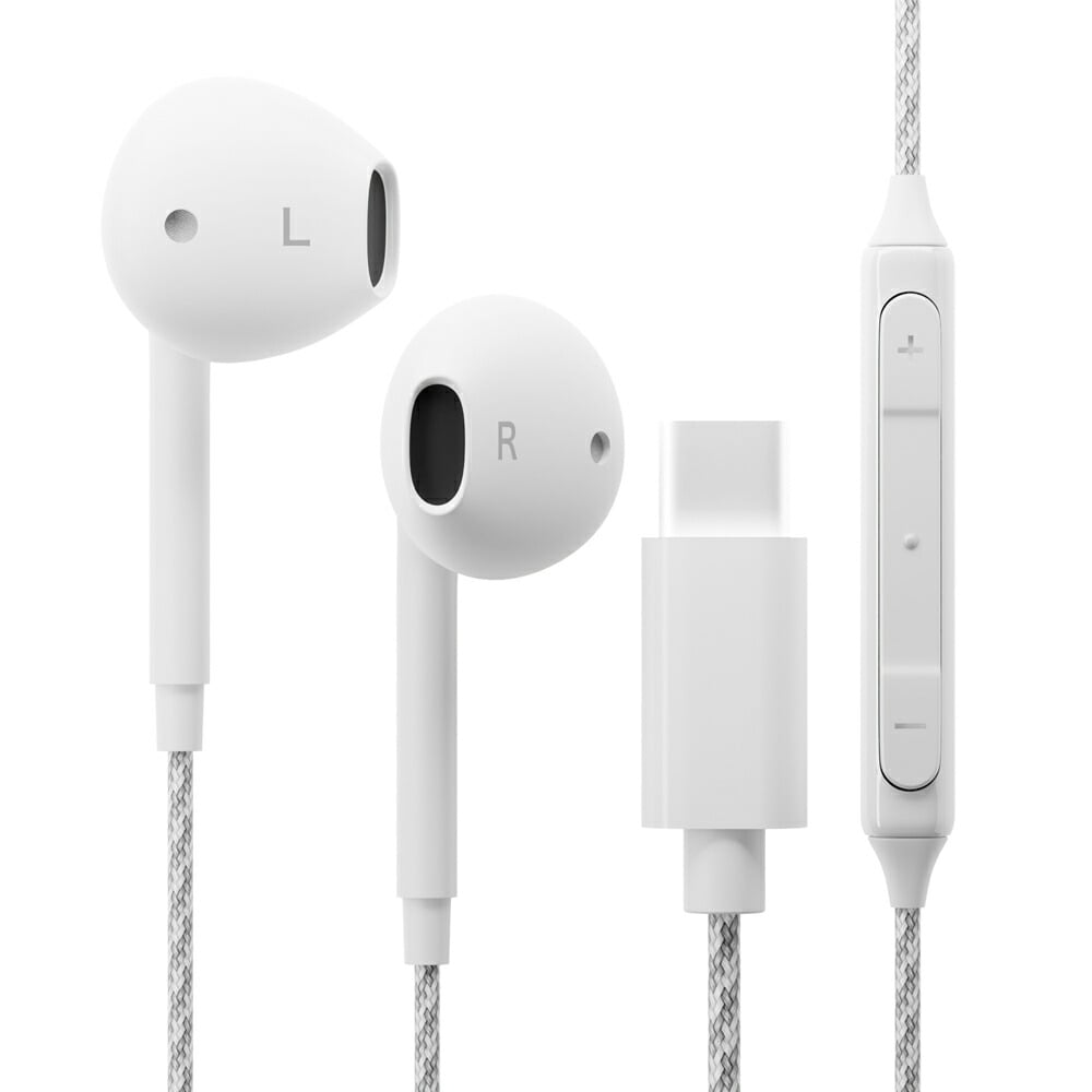 USB Type-C 有線イヤホン タフケーブル/インナーイヤータイプ Type-C