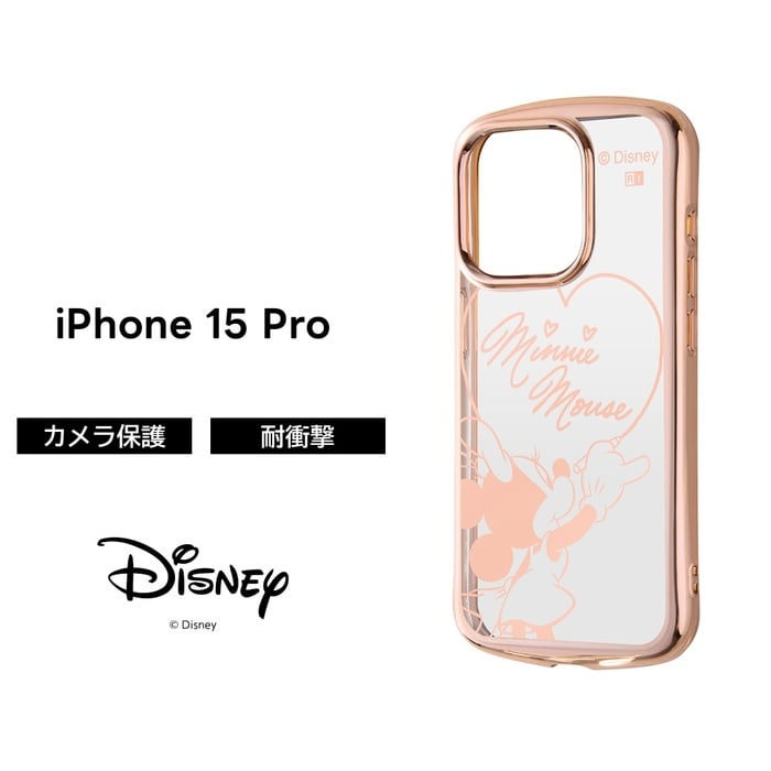 iPhone 15 Pro ケース ディズニー ミッキーマウス ミニーマウス