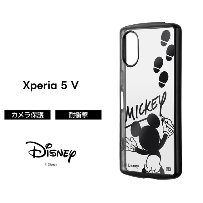 Xperia 5 V ケース ディズニー ミッキーマウス ドナルドダック
