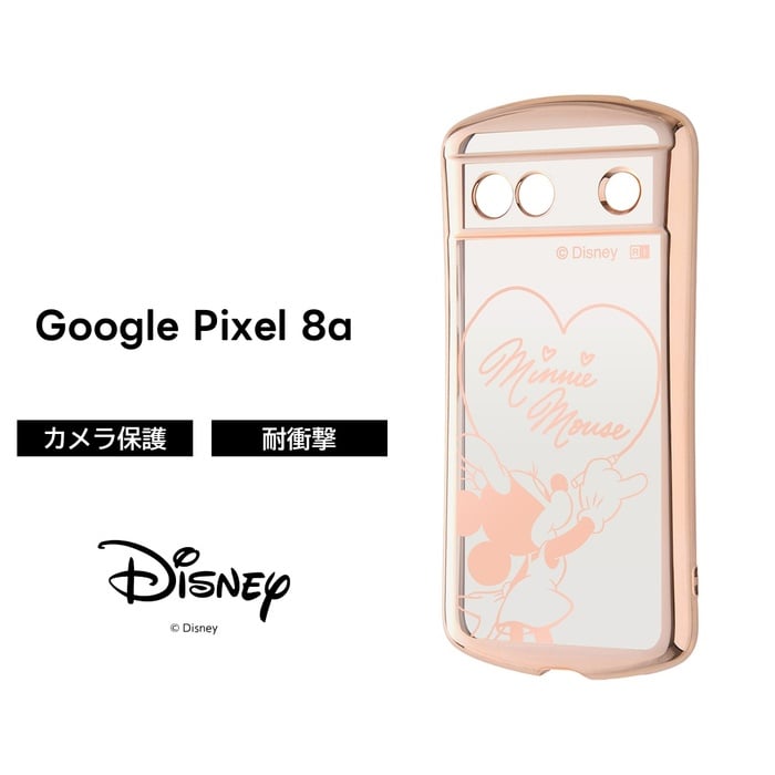 Google Pixel 8a ケース ディズニー ミニーマウス ドナルドダック