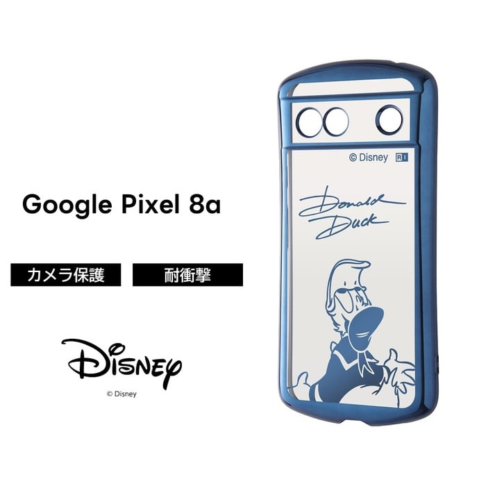 Google Pixel 8a ケース ディズニー ミニーマウス ドナルドダック
