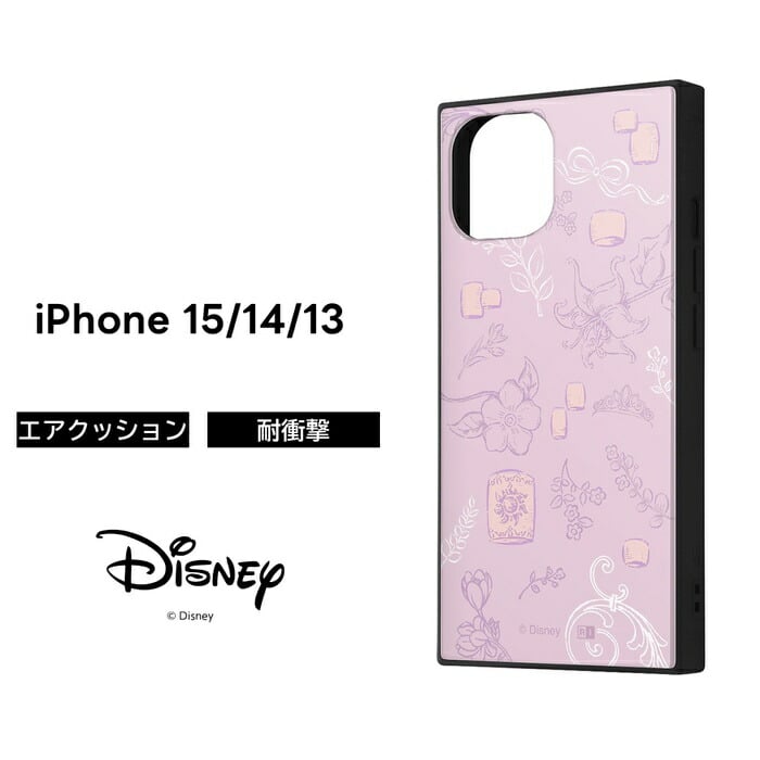 iPhone 15 ケース ディズニー ラプンツェル イングレム 14 13 塔の上の
