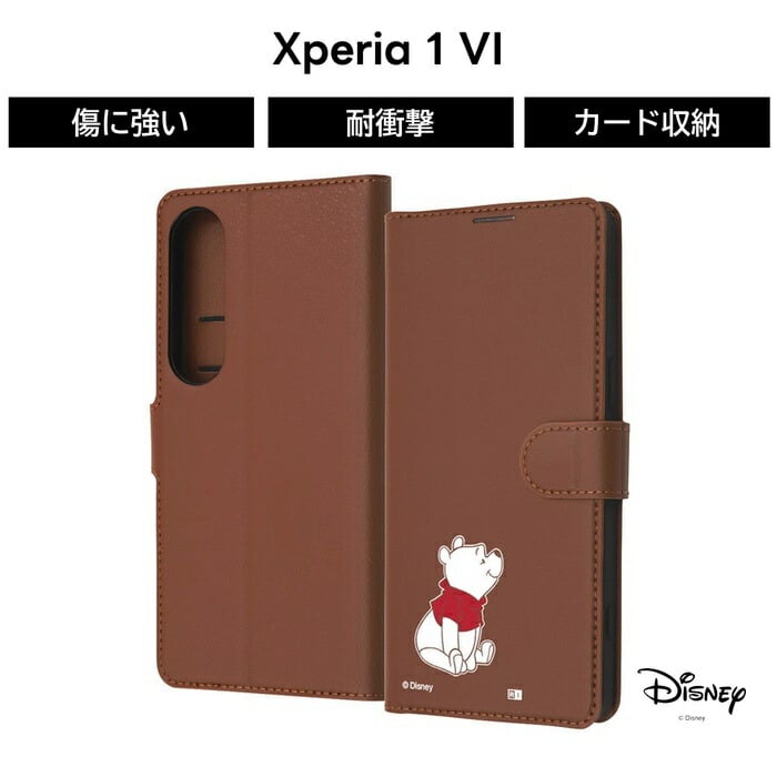 Xperia 1 VI 10 ケース ディズニー ミッキーマウス プー イングレム
