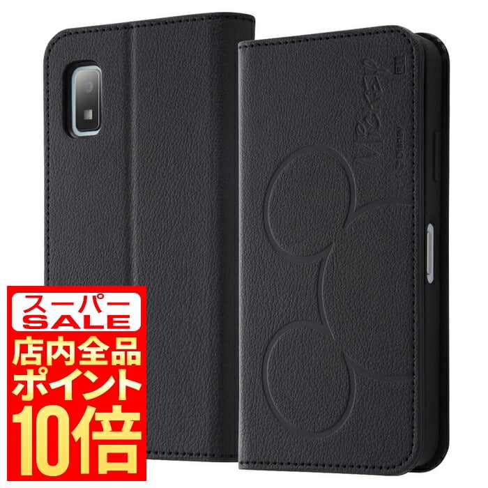 AQUOS wish3 (SIMフリー - SH-M25) ケース ディズニー ミッキーマウス