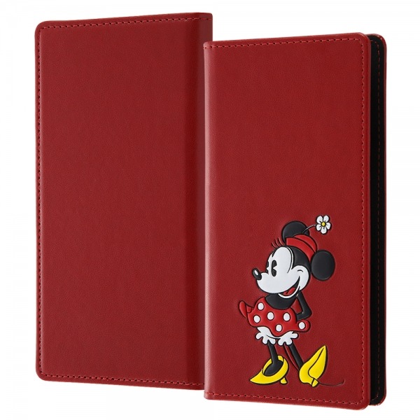 ミッキー&ミニー☆マルチ手帳型スマホキャンバスカバー：15.2×8.2×2㎝程 ミッキー&ミニー☆マルチ手帳型スマホキャンバスカバー：15.2×8.2×2㎝