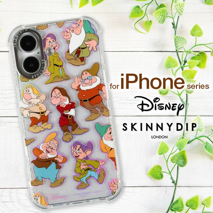 iPhone 16 Pro 15 14 ケース 白雪姫 ディズニー SKINNYDIP スキニー