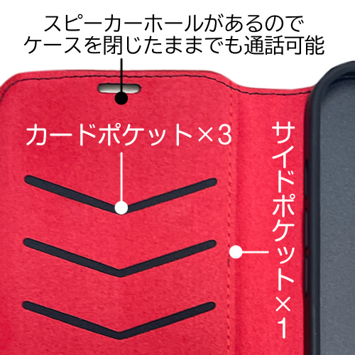 iPhone13 iPhone14 ケース 日産 nismo 公式ライセンス 手帳型 本革