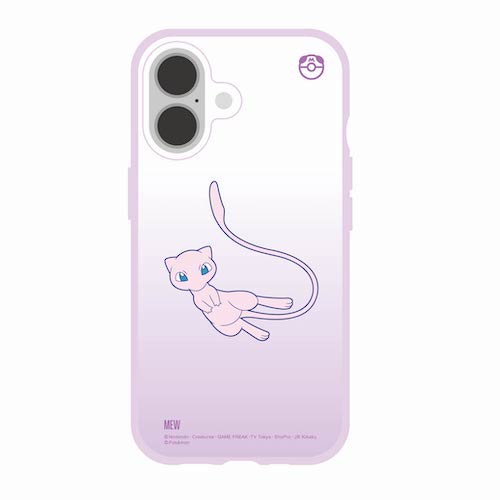 希少 FRAGMENT × POKÉMON ミュウ iPhoneケース iPhone17e 16e ケース ポケモン ミュウ キャラクター iPhone 17e 耐