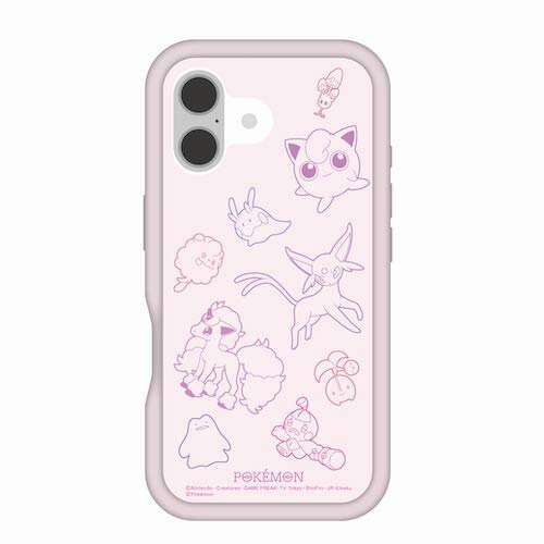 iPhone 16 ケース キャラクター ポケモン ネマシュ ポニータ ヌメラ
