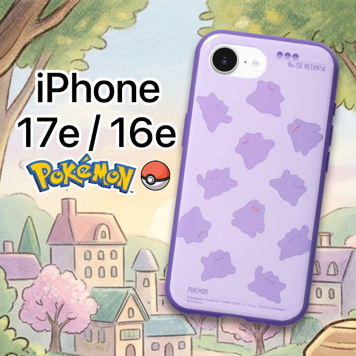 iPhone17e 16e ケース ポケモン メタモン キャラクター グッズ