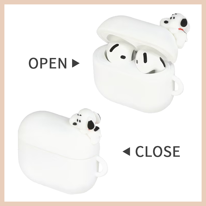 ピーナッツ スヌーピー AirPods4 ケース PEANUTS SNOOPY AirPods4