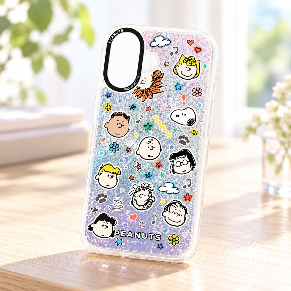 iPhone 16 ケース スヌーピー ピーナッツ みんな グルマンディーズ