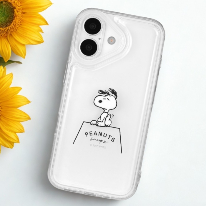 iPhone17 ケース スヌーピー ピーナッツ ドックハウス キャラクター
