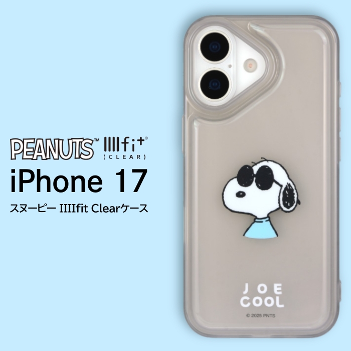 iPhone17 ケース スヌーピー ジョー・クール キャラクター デザイン