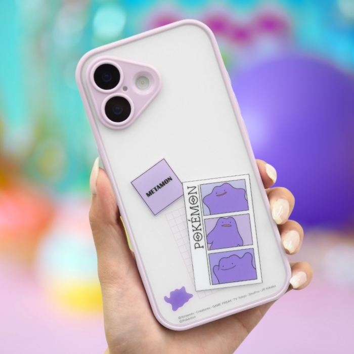 iPhone17 ケース ポケモン メタモン 公式 ライセンス かわいい