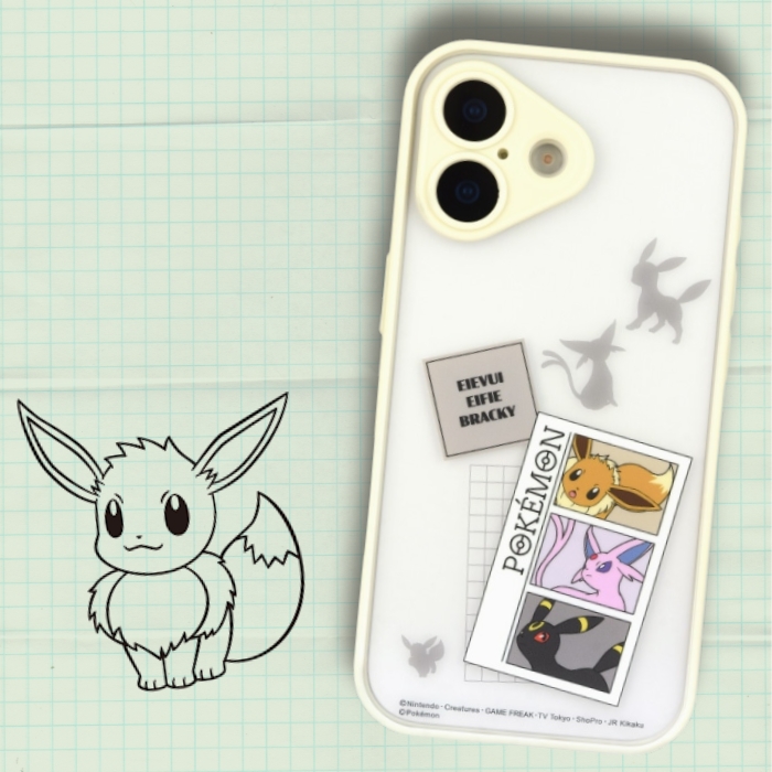 iPhone17 ケース ポケモン イーブイ エーフィ ブラッキー 公式
