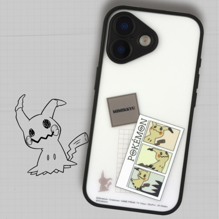 iPhone17 ケース ポケモン ミミッキュ 公式 ライセンス かわいい