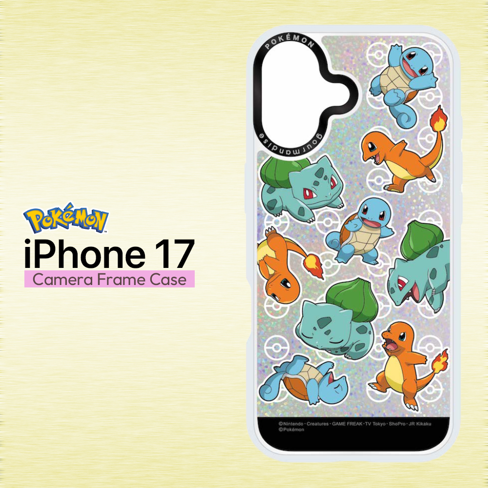 iPhone17 ケース ポケモン フシギダネ ヒトカゲ ゼニガメ 公式