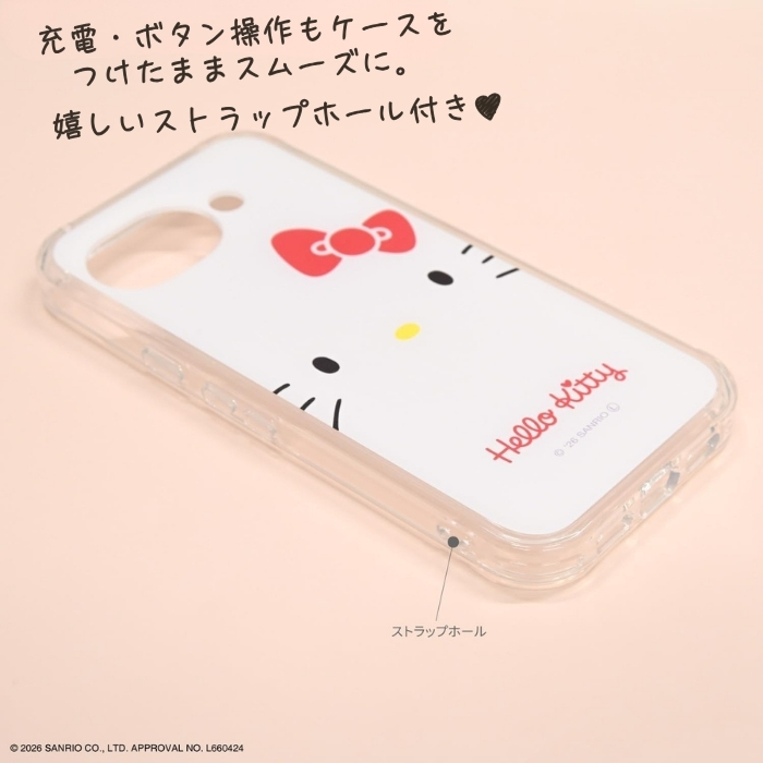 Google Pixel 10a ケース ハローキティ クリア グーグルピクセル10a