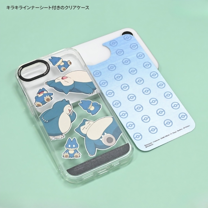 iPhone 17e ケース ポケモン クリア iPhone16e アイフォン17e カビゴン