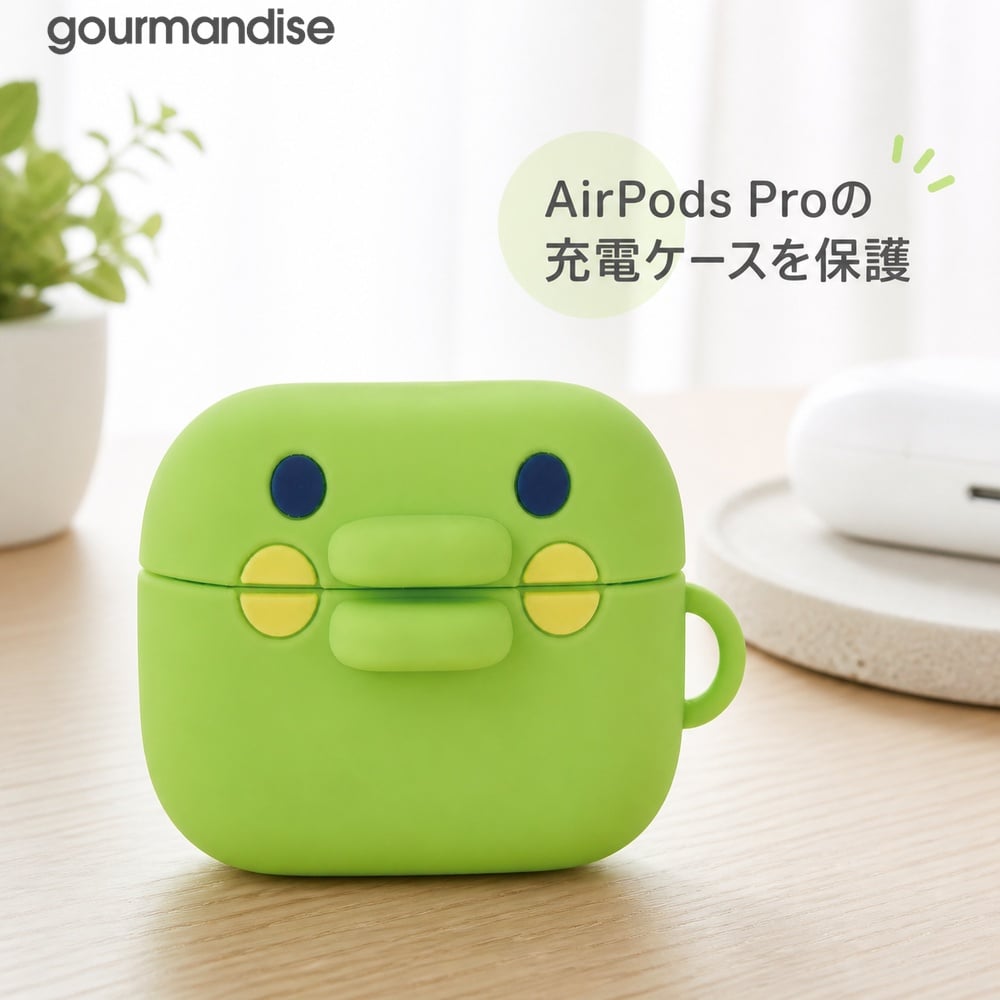 たまごっち AirPods Pro 第2世代 対応 シリコンケース くちぱっち