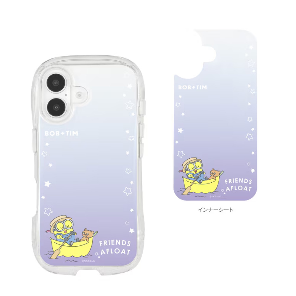 iPhone 16 ケース キャラクター ミニオンズ ボブ ティム ボブ＆ティム