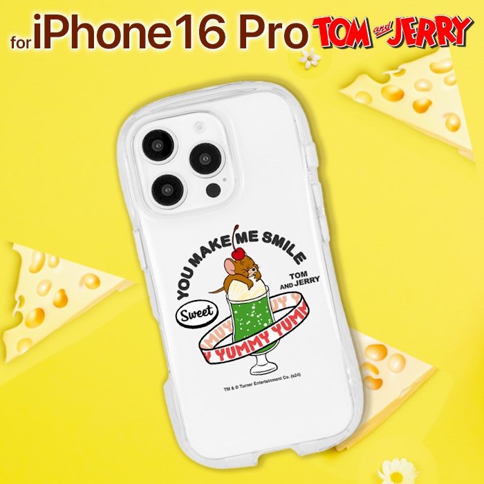 iPhone 16 Pro ケース トムとジェリー アイフォン16プロ トムジェリ