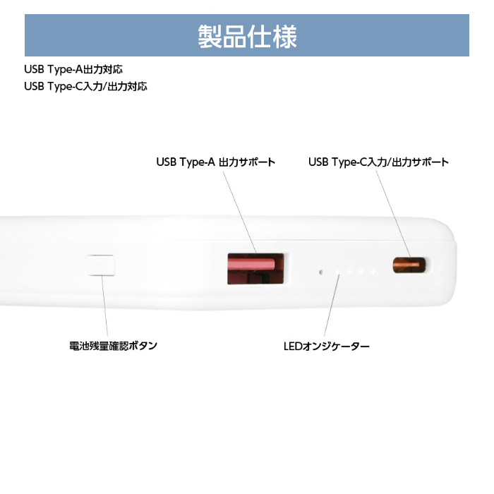ちいかわ MagSafe対応 ワイヤレス充電器 モバイルバッテリー 5000mAh