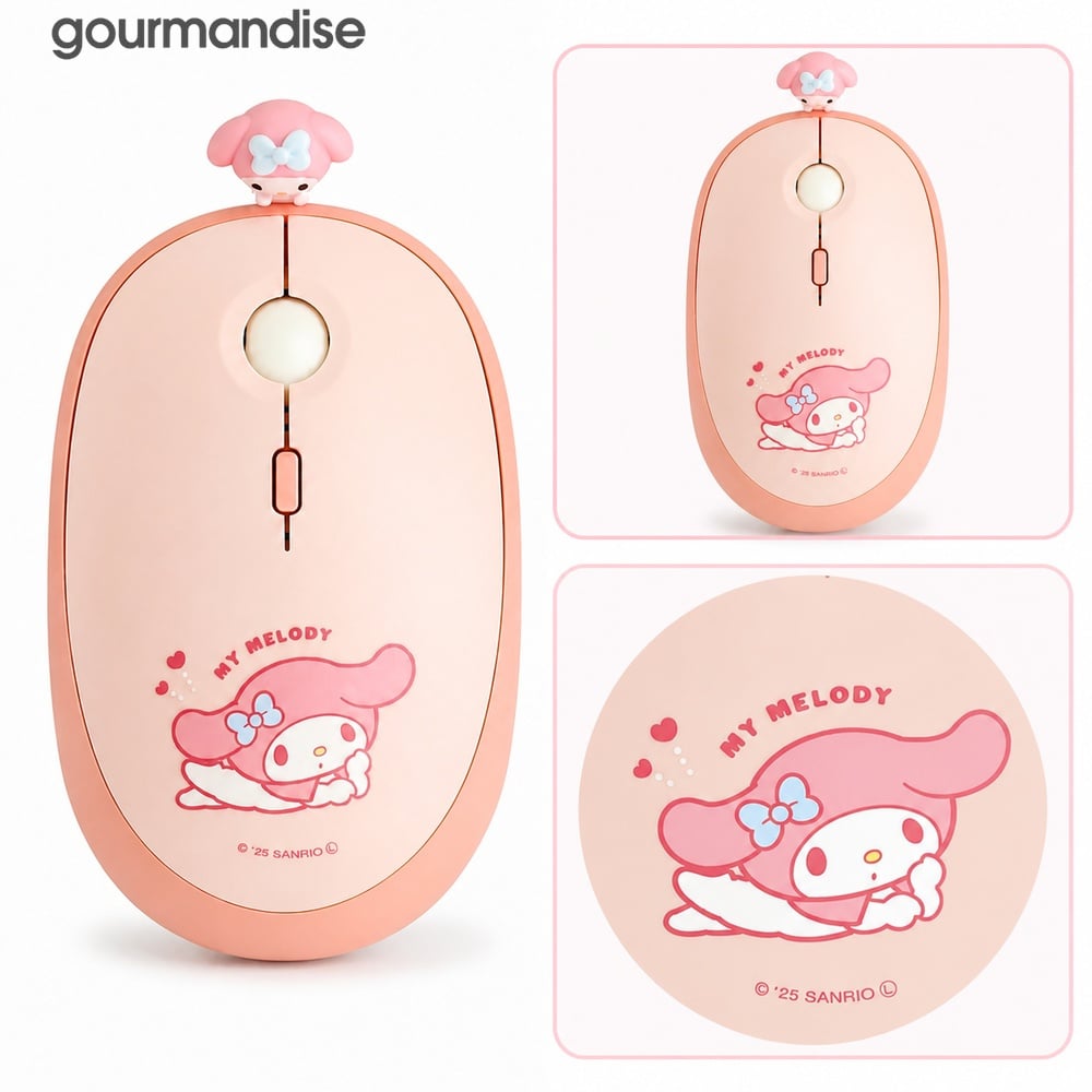 ワイヤレスマウス Bluetoothマウス マイメロディ gourmandise