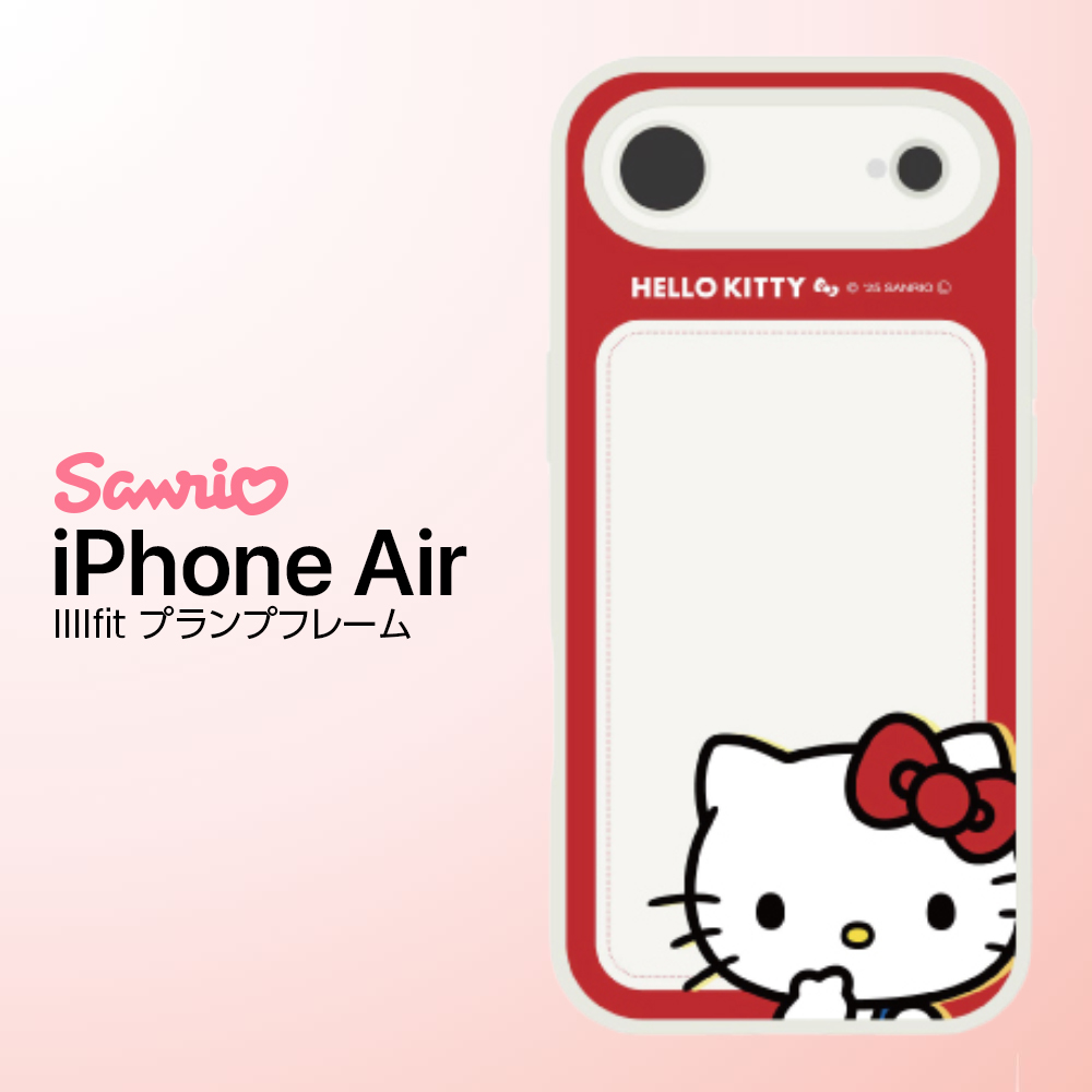 【新品未開封】 ハローキティ エアマット型カード 透明封筒付き iPhoneAir ケース ハローキティ サンリオ 公式 ライセンス かわいい