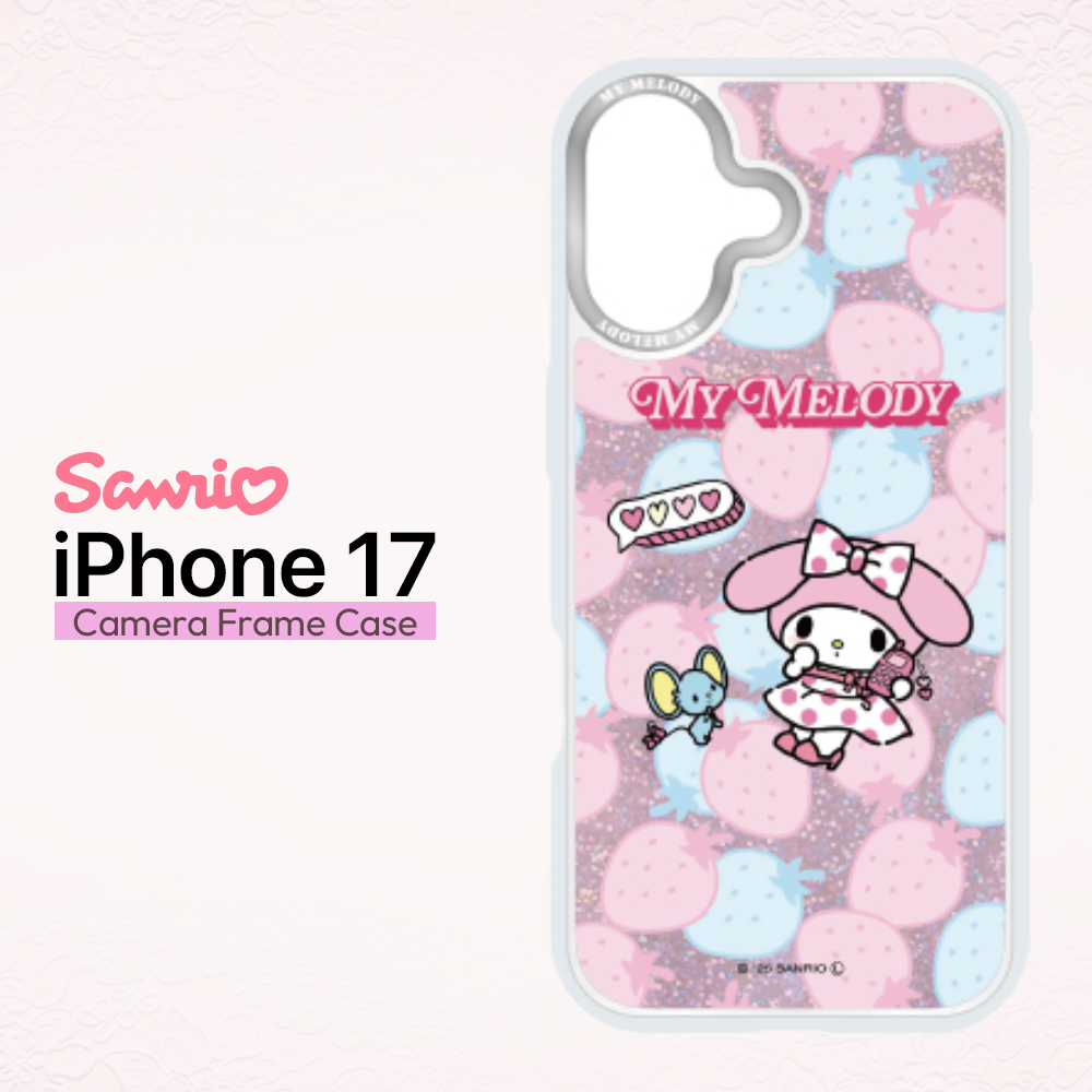iPhone17 ケース マイメロディ サンリオ 公式 ライセンス かわいい