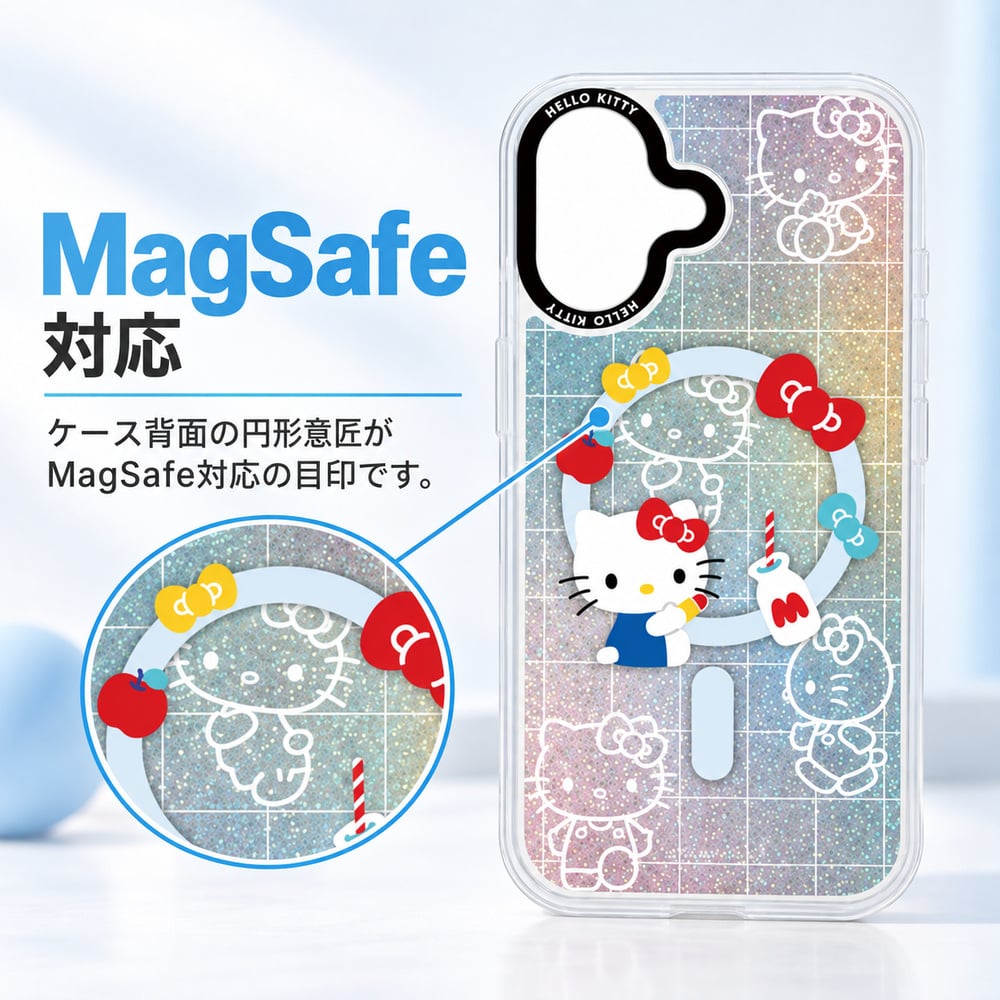 iPhone 17 ケース サンリオ ハローキティ グルマンディーズ Camera