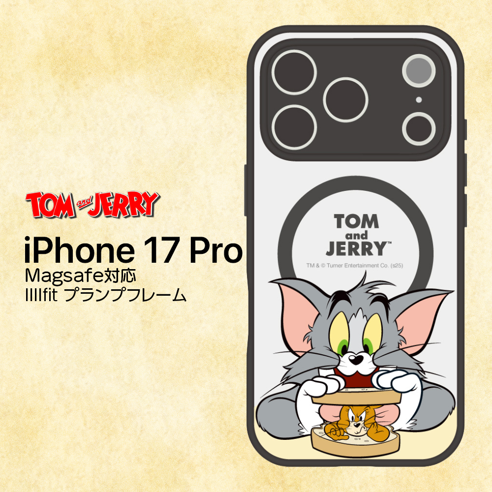 iPhone17Pro ケース トムとジェリー トムジェリ サンドイッチ 公式