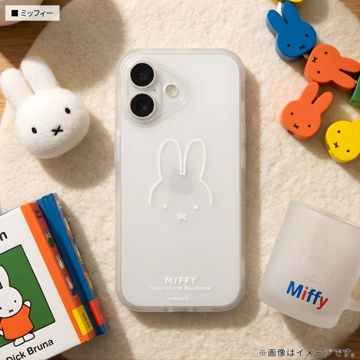 iPhone17 ケース ミッフィー miffy 公式 ライセンス かわいい フェイス